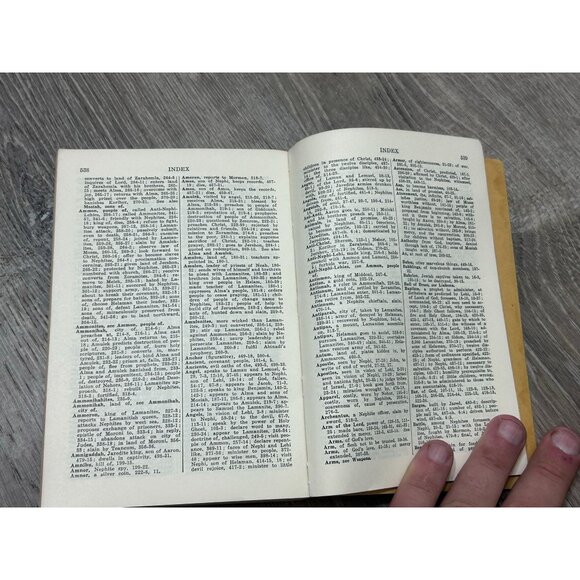 The Book Of Mormon Book by George Albert Smith Hardcover 1950 - Picture 5 of 6